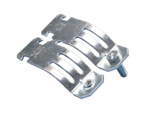 Nvent Caddy RIGD0350EG | Rigd Single Piece Strut Clamp For Pipe/Rigid Conduit, Steel, Eg, 3 1/2" Pipe, 4" Od