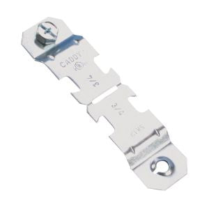 Nvent Caddy SK16ALA | Sk Single Piece Strut Clamp For Conduit, Aluminum, 1" Emt, 1" Rigid/Pipe