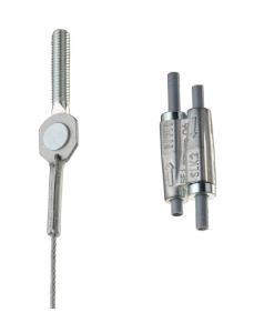 Nvent Caddy SLK3L10SE375 | Speed Link SLK With Threaded Stud End, 3 Mm Wire, 32.8’ Length, 3/8" Rod