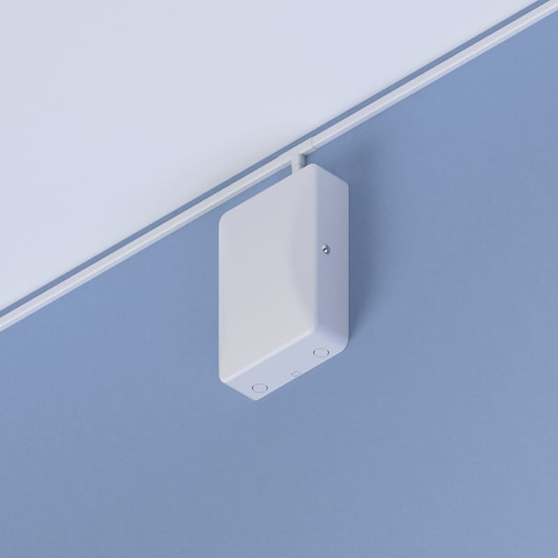 Oberon 1016-00 | Lock Box, White, Polycarbonate, 12 in