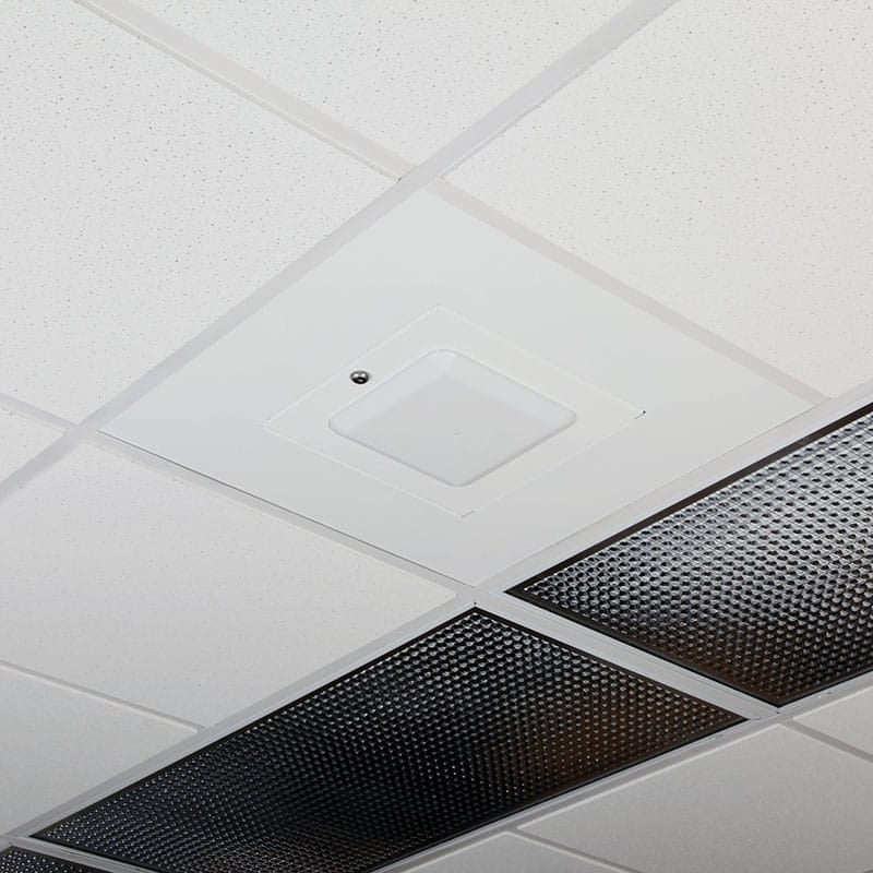 Oberon 1077-CCOAP3800 | Wireless/Access Point Enclosure, White, Steel, Ceiling Mount, 23-3/4 in. Wd