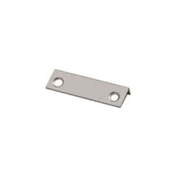 Olympus Lock Inc 12-1 26D | Cabinet Lock Angle Strike, Outside Countersink, 1-3/4" Length x 1/2" Width x 0.05 Thickness, Satin Chrome Plated