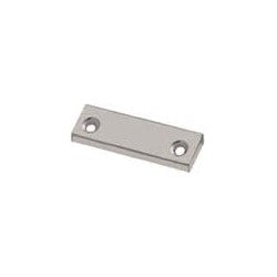 Olympus Lock Inc 56-1 26D | Cabinet Lock Bar Strike, 1-15/16" Length x 29/64" Width x 13/64" Thickness, Satin Chrome Plated