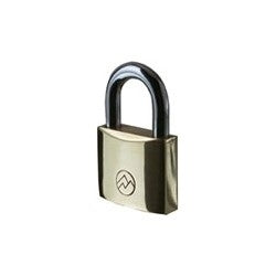 Olympus Lock Inc BP075 KA 30 | Padlock, Heel and Toe Locking, Keyed Alike, 3/4" Width, 3/8" Shackle, Solid Brass Body, Hardened Steel Shackle