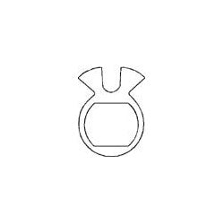 Olympus Lock Inc DCNP-200-KDR | Door Cam Shifter, Key Retaining, For 3/4" Diameter DCN/DCR/B7 Series Cam Lock