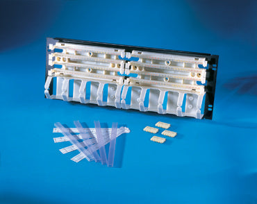 Legrand - Ortronics 302003253 | 200-Pair 19 Rack Mount 110 Field Termination Block/Panel Kit (110C5)