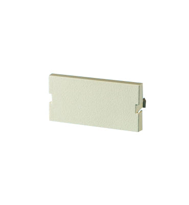 Ortronics 40300164-13 | 1U Blank Rack Module, Ivory