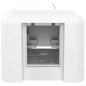 Ortronics 404HDJ1-88 | HDJ Plastic Surface Mount Box - Single Port, Cloud White
