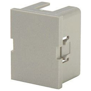 Ortronics 42100002-13 | TracJack Blank Insert Module, Electric Ivory, 10 Pack