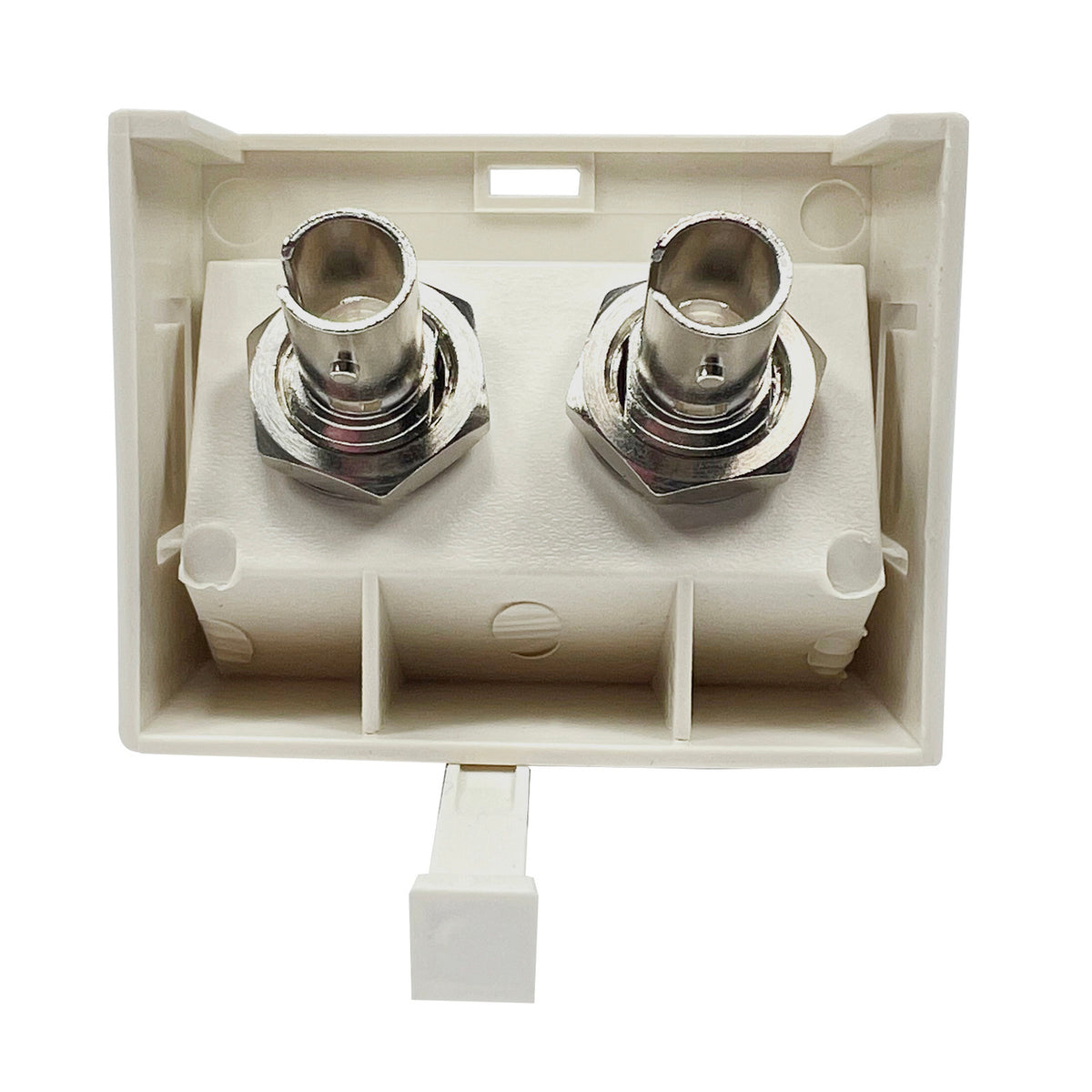 Legrand - Ortronics 60900183 | Series II, Module, Ceramic Sleeve, Singlemode, ST Connector, 1.5-Unit, Fog White