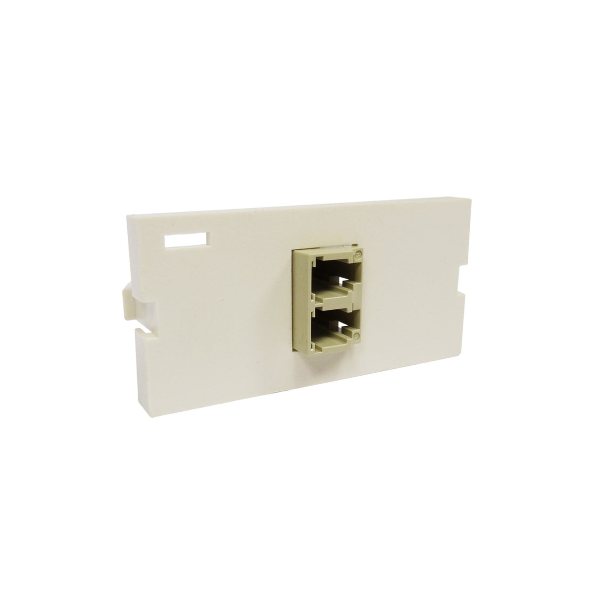 Legrand - Ortronics 60900346 | Series II, Adapter Module, Multimode, LC Connector, 1-Unit, Beige/Fog White