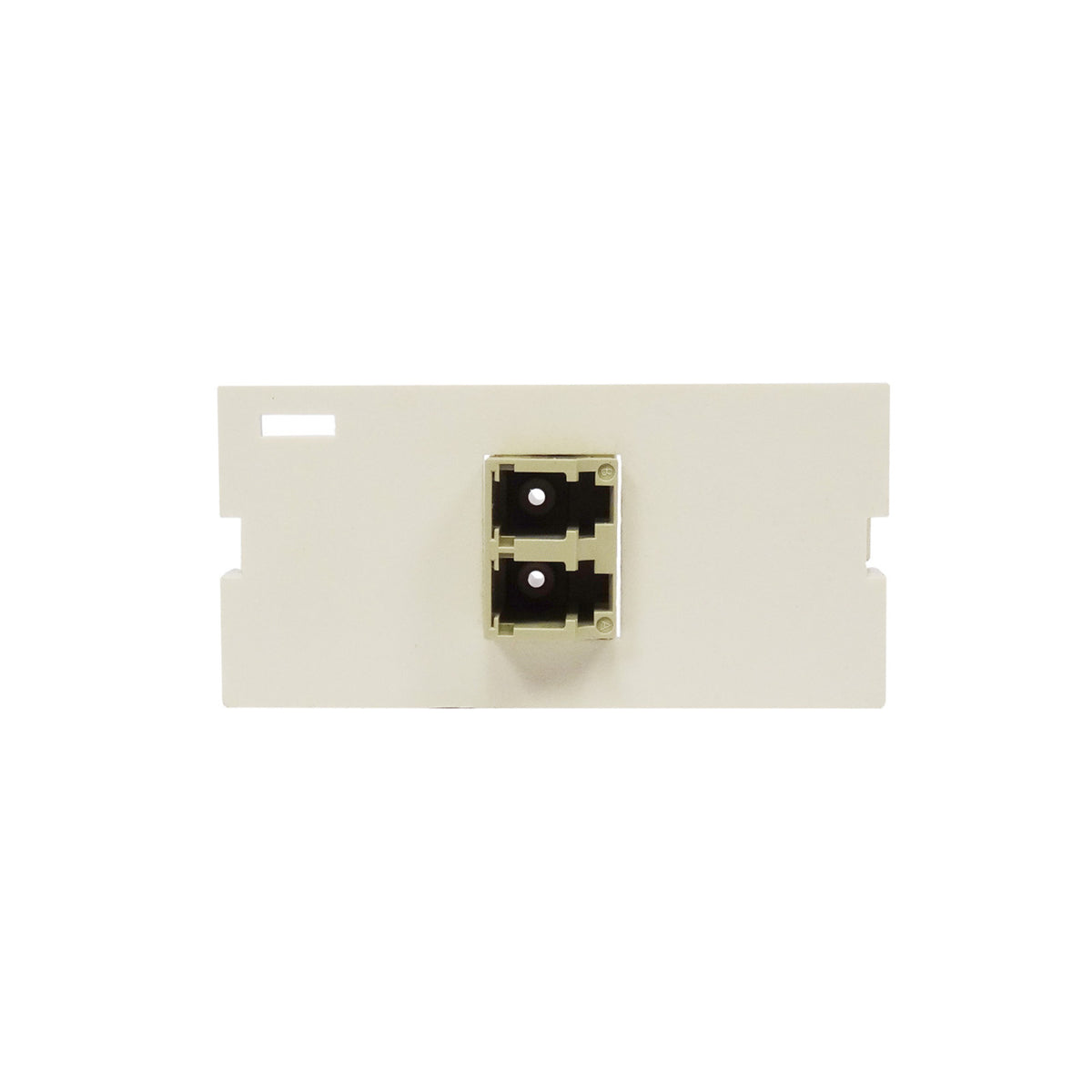 Legrand - Ortronics 60900346 | Series II, Adapter Module, Multimode, LC Connector, 1-Unit, Beige/Fog White