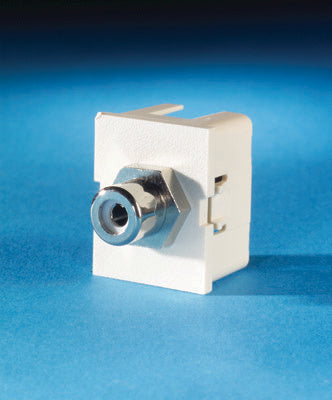 Legrand - Ortronics 63700059 | TracJack RCA Module, Feed-Through, White