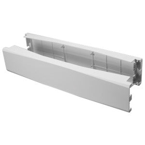 Ortronics BFPT-2RU-10-W | Snap-In Filler Panel, Polycarbonate, White, 2 RU