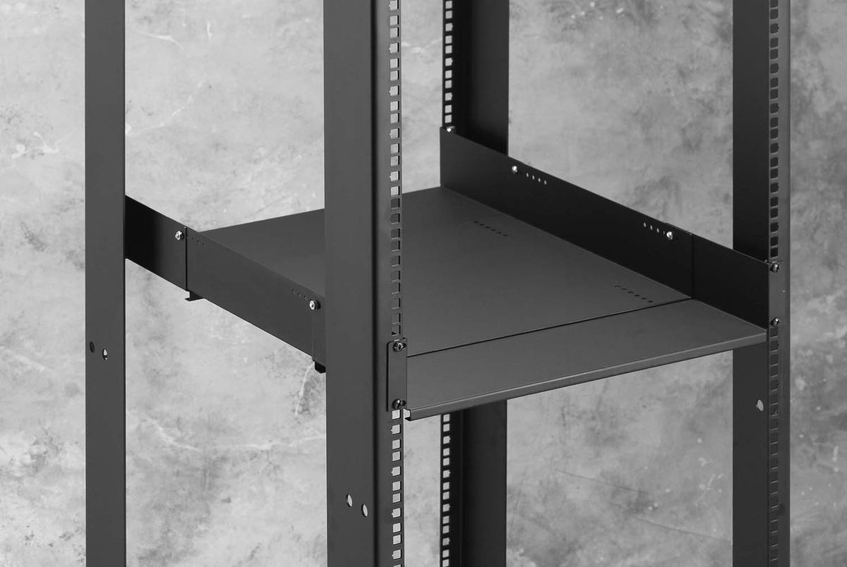 Legrand - Ortronics ES-19-FDR2126 | Adjustable Equipment Shelf - 3.34 In H X 17.50 In W X 21 In - 26 In D