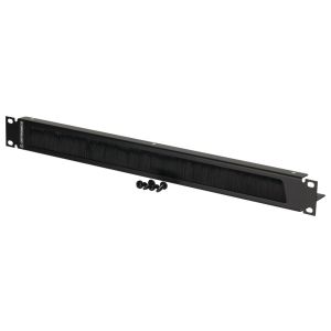 Ortronics FTBP-1RU | Interbay Organizer, 1 RU, Black, 1.75 H x 19 W x 2.92 D in.