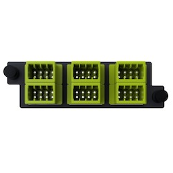 Ortronics HDFP-AME48QC | Infinium Acclaim, Om5, 48f Uhd+ Adapter Panels Are Part Of A Solution Redefining Fiber Architecture, Replacing Cassette Solutions With Direct Connections, Eliminating Extra Components, And Cost; Improving Performance, Density, Fle