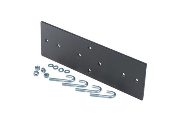 Legrand - Ortronics JP0612-6TB | Junction Plate, 6'' Uprights, Black, 6'' To 12'' Wide Runway
