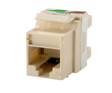 Legrand - Ortronics KS5E-99 | Category 5E Keystone Jack, Wiremold Ivory