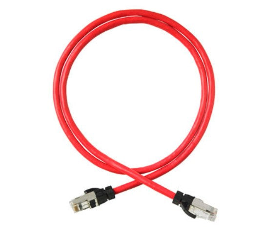 Legrand - Ortronics MCS6A20-02 | Clarity 6A FTP Modular Patch Cord, Red, 20’, Category 6A, Four-Pair FTP Stranded 25 AWG