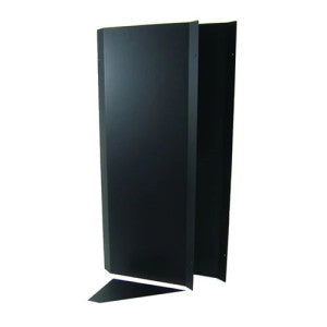 Ortronics MM20ABL83012-B | Mighty Mo 20 Series Lightweight Airflow Baffle, 8 ft. x 30 in. Rack, Black, 12 in. W