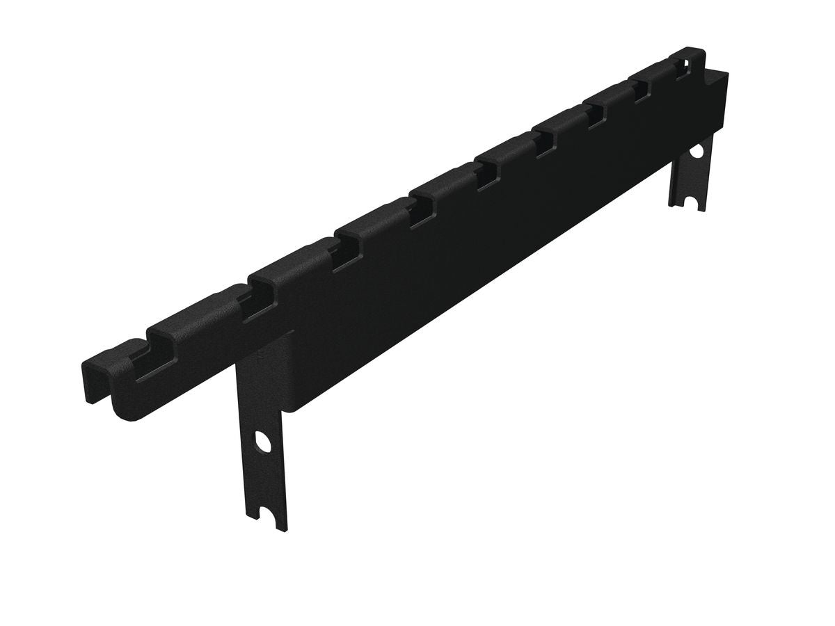 Legrand - Ortronics MM20CTB6H10-B | MM20, Cable Tray Bracket 6'' H For 10.50'' Deep Channel Rack, Black