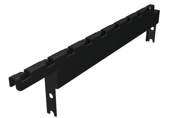 Legrand - Ortronics MM20CTB6H1624-B | MM20 Cable Tray Mounting Bracket - 6 In H For MM20 16-1/4 In Channel Racks, Black