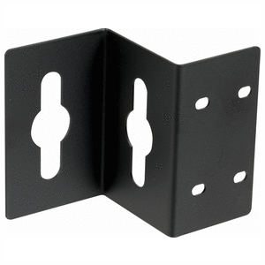 Ortronics MM20PDUMB1D1W-W | Mighty Mo 20 Series, PDU Mounting Bracket Kit, 1 Deep x 1 Wide, Rack Mount, White, 3.48 H x 4.13 W x 2.31 D in.