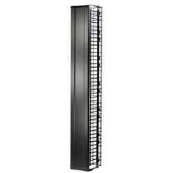 Ortronics MM20VMD712-W | Legrand, Manager with Door, Cable Manager, 1 -Sided, Vertical, White, 77 in. H, 12.25 in. W, 15 in. D