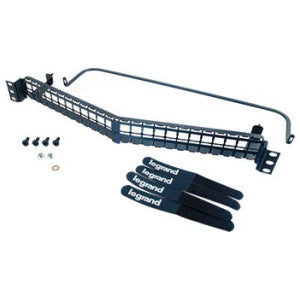 Ortronics PHAFMU48 | Infinium Series, Unloaded Angled Panel, Steel, Black, 1.69 H x 19 W x 8.04 in. D