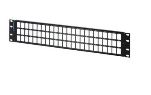 Legrand - Ortronics PHDPJU72 | Rear Load High Density Jack Panel Kit For 72 Clarity 6 Or 5E Panel Jacks