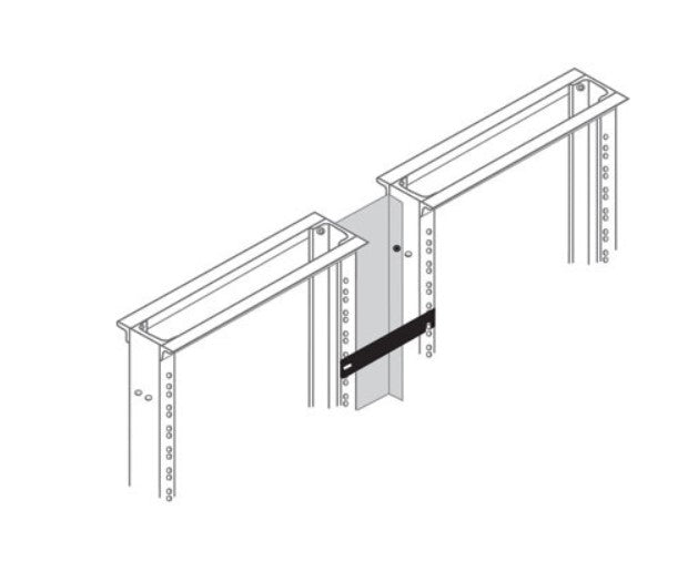 Legrand - Ortronics VCB-93-6UH | Vertical Control Bracket
