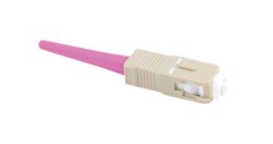 Legrand - Ortronics 205KNF9GA-50E | OM4 Splice-On Connector, Magenta, 900 Micron Boot, LC/LC
