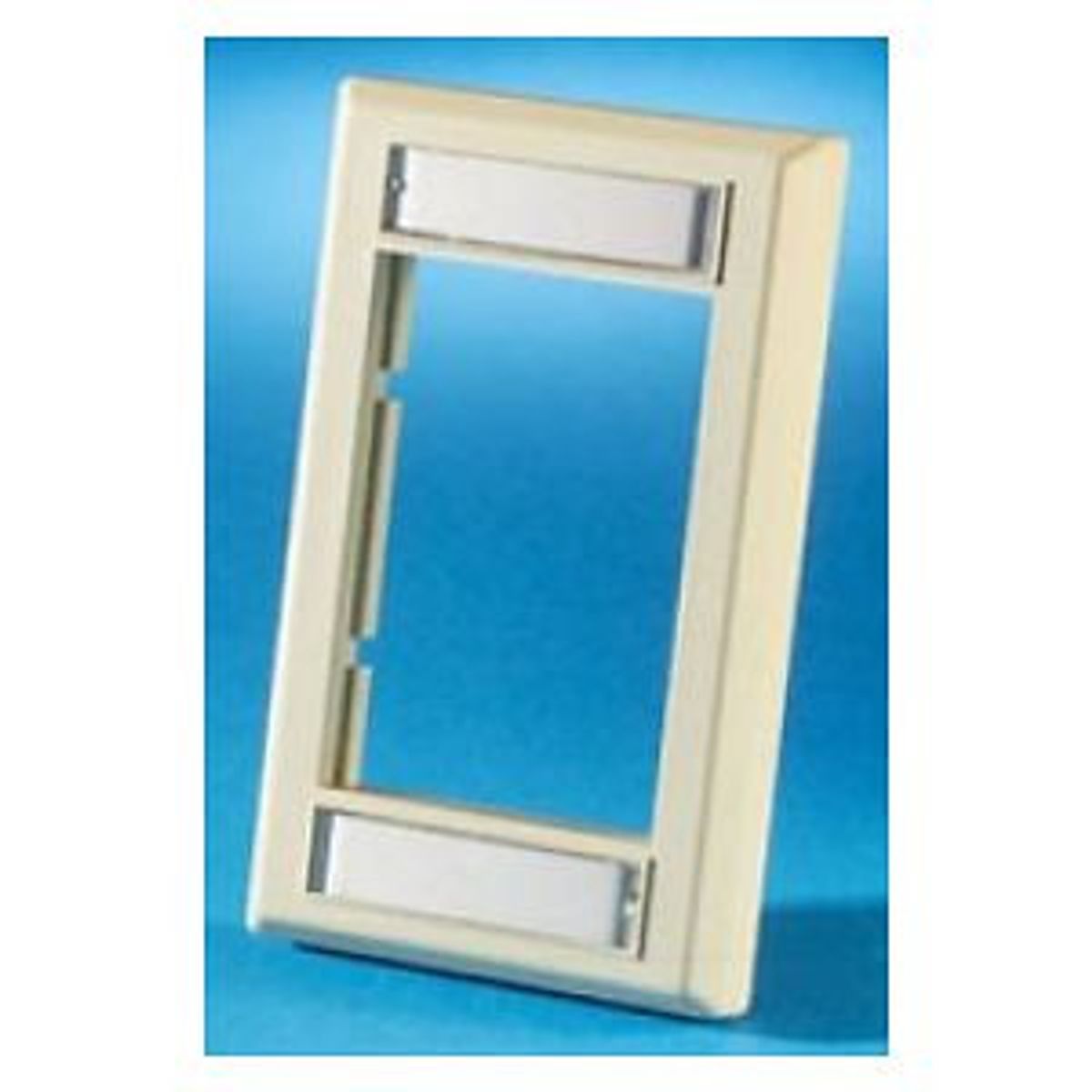 Legrand - Ortronics 40300158-13 | Series II Low Profile Faceplate, Single Gang, Electrical Ivory