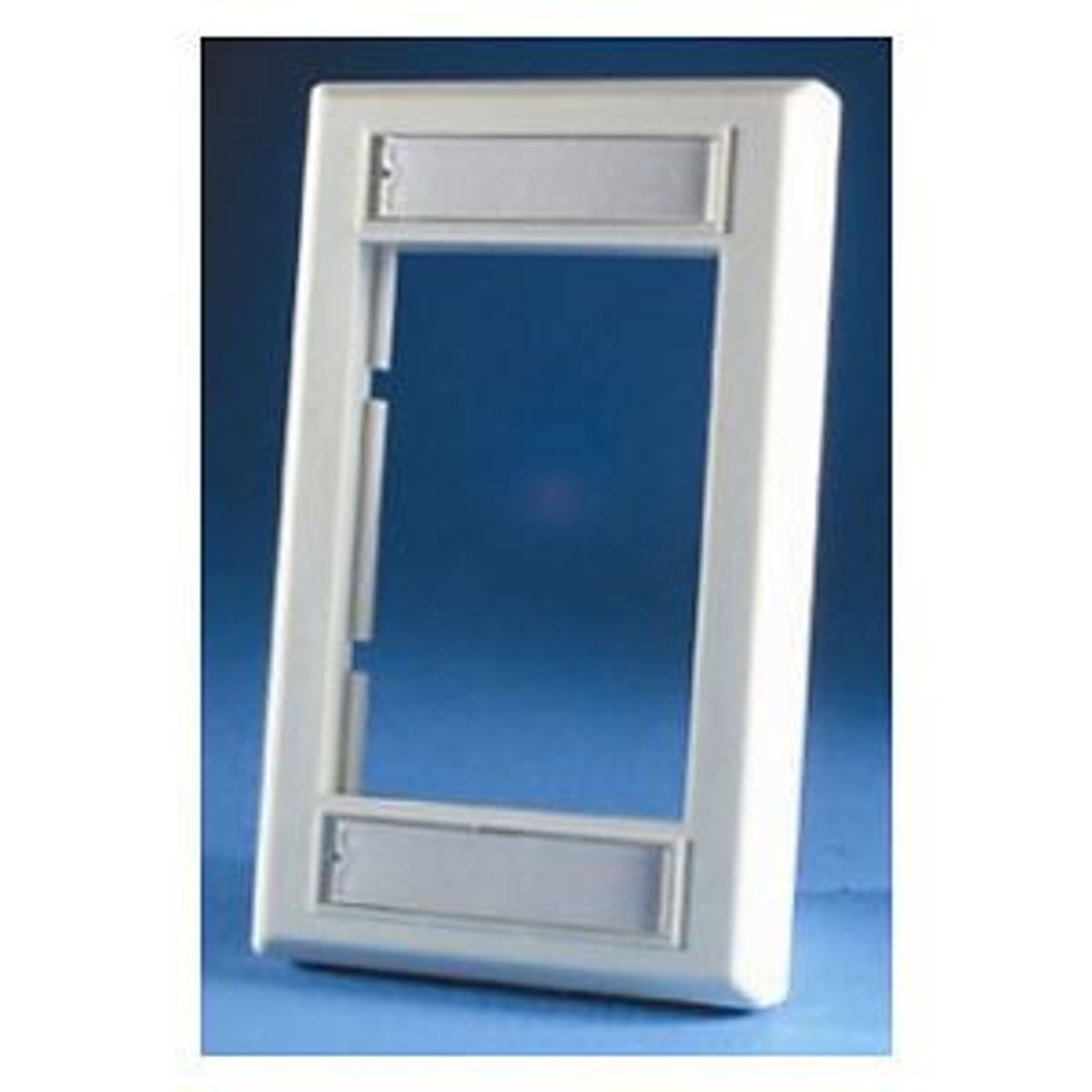 Legrand - Ortronics 40300158-88 | Series II Low Profile Faceplate, Single Gang, Cloud White