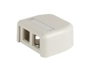 Legrand - Ortronics 404HDJ2 | HDJ Series Surface Mount Box, Fog White