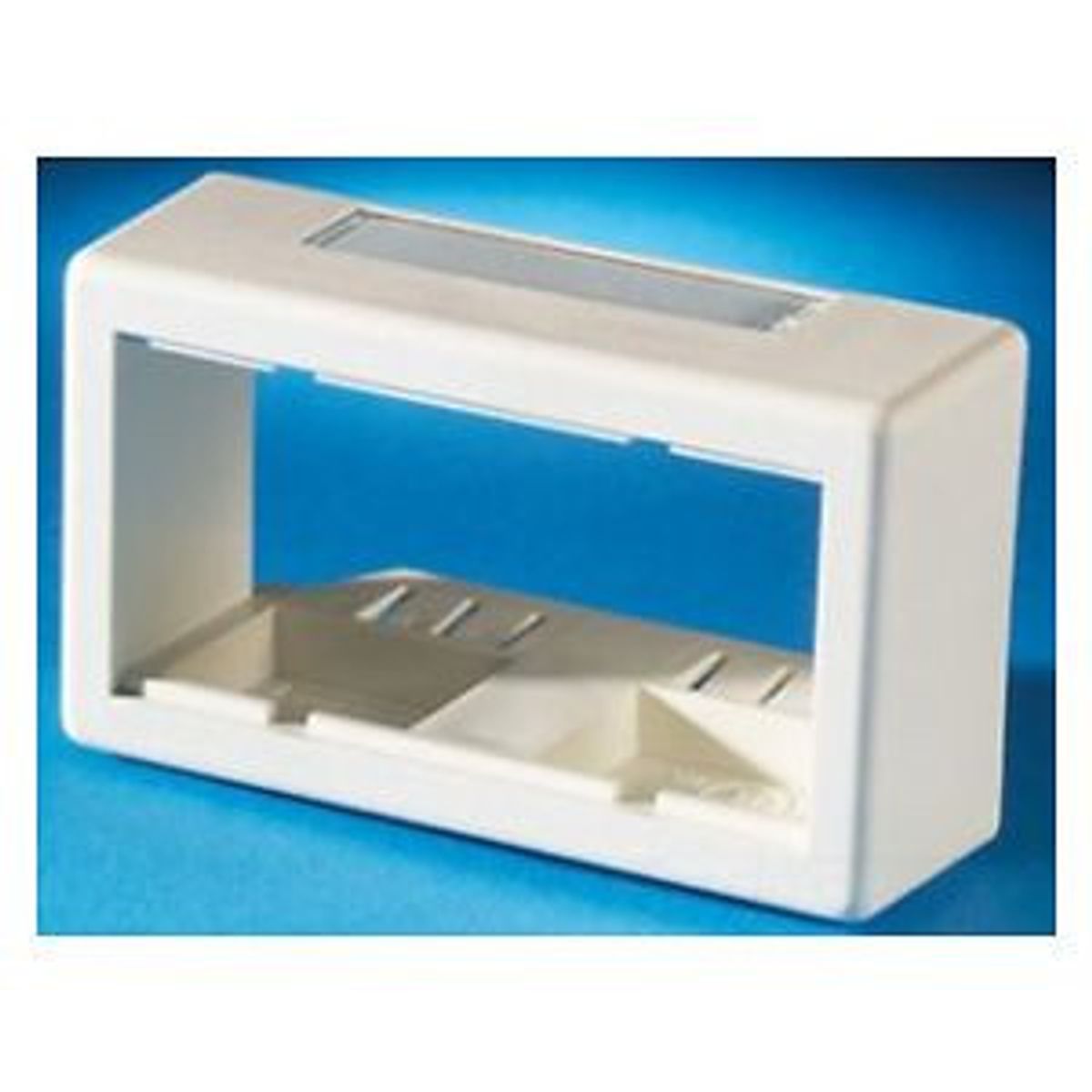 Legrand - Ortronics 40700073 | TracJack Furniture Bezel, Snap-In Mount, White