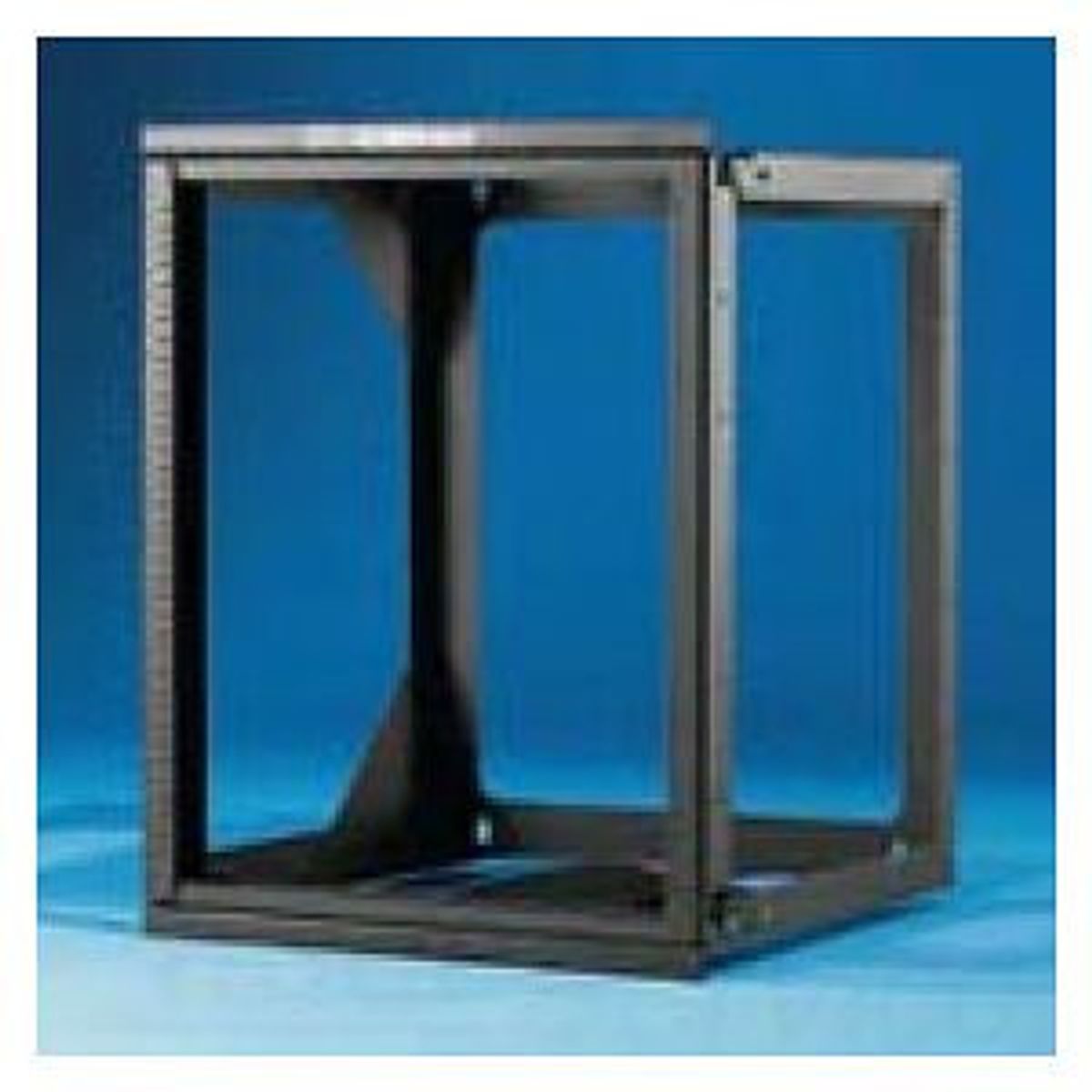 Legrand - Ortronics 604045400 | Swing-EZ Wall-Mount Relay Rack, Steel, Black, 12 RU
