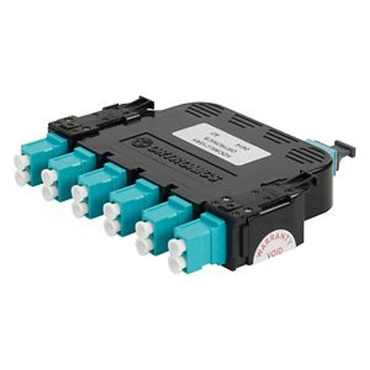 Legrand - Ortronics HDCA6LC12AH | Infinium High Density MPO to LC Cassette, MM, 12-Fiber, Aqua