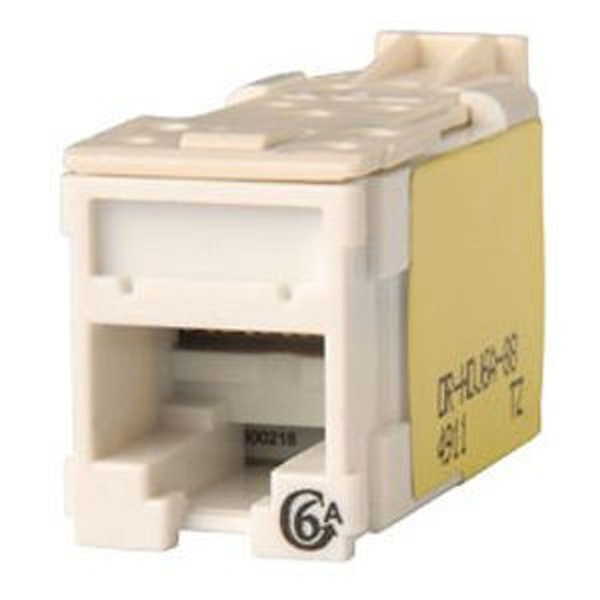Legrand - Ortronics HDJ6A-88 | Clarity Cat 6a High Density Jack T568A/B, White