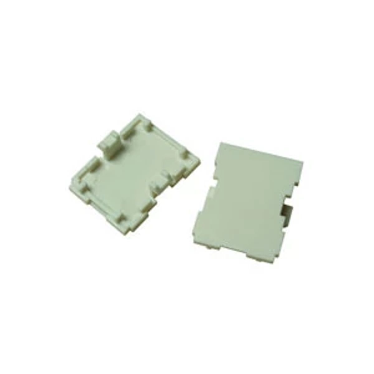 Legrand - Ortronics HDJB20-13 | Clarity Series, Blank Module, Plastic High Density, Thermoplastic PC Polycarbonate, Fog White, 0.77 H x 0.60 W in.