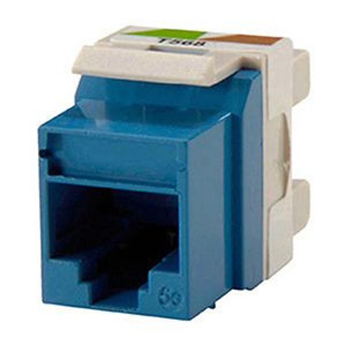 Legrand - Ortronics KS5EA-36 | TechChoice Cat 5e Keystone Jack, Dark Blue