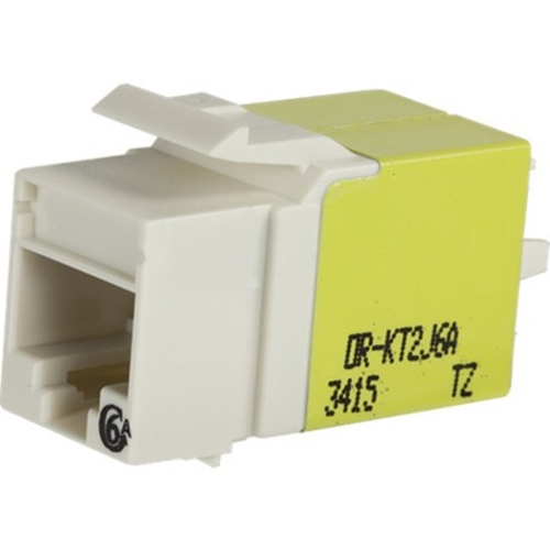Legrand - Ortronics KT2J6A-88 | TechChoice Keystone Cat 6a Jack, White