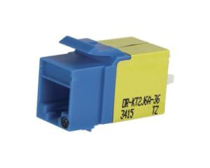 Legrand - Ortronics KT2J6A25-36 | Keystone Cat6A Jack Blue, 25 Pack