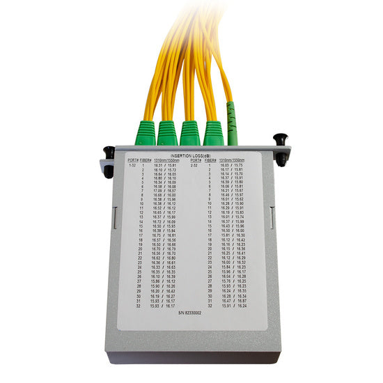 Legrand - Ortronics M4S2132SA091M | RMG Splitter - SC/APC Connectors / Plate 2X32