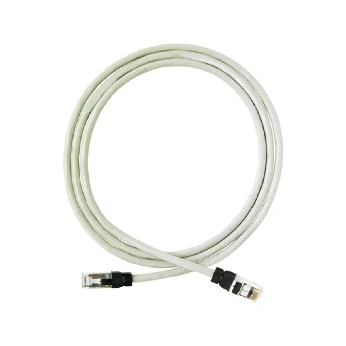 Legrand - Ortronics MCS6A09-08 | Clarity Series Cat 6A, PVC, 26 AWG FTP, 4-Pair, RJ-45 to RJ-45, Modular Patch Cord with Shielded Plug 9 ft., Gray