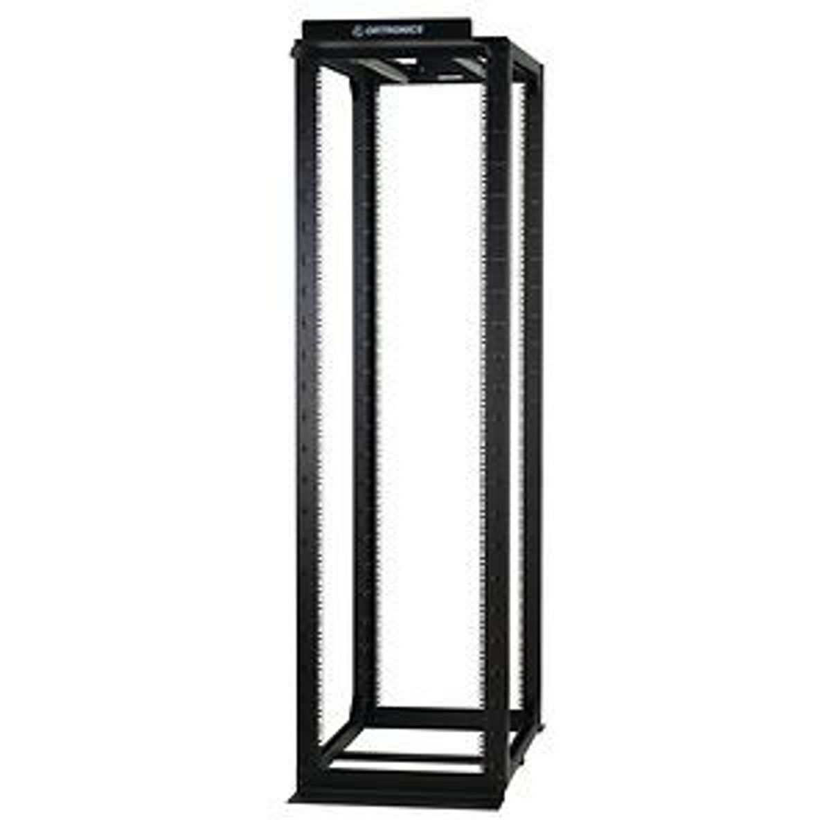 Legrand - Ortronics MM20736ADJ12-B | Mighty MO Adjustable Rack, 4-Post, Black, 36 in. D