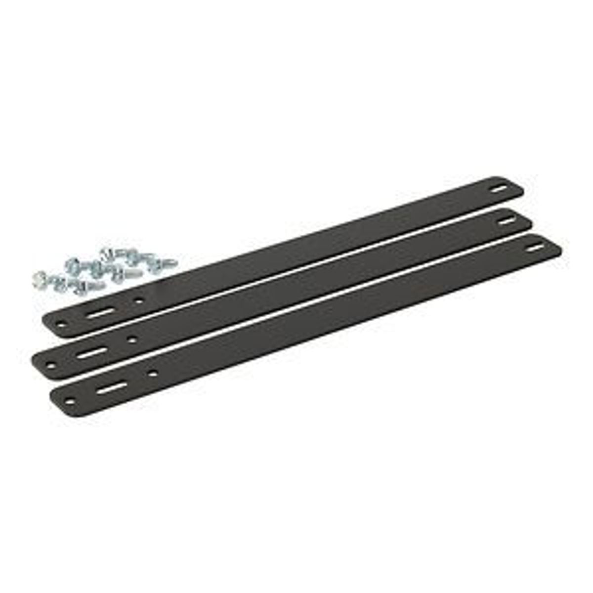 Legrand - Ortronics MM20EPS-B | Mighty MO 20 End Panel Support Bracket, Black, 10 to 12 in. VMD Managers