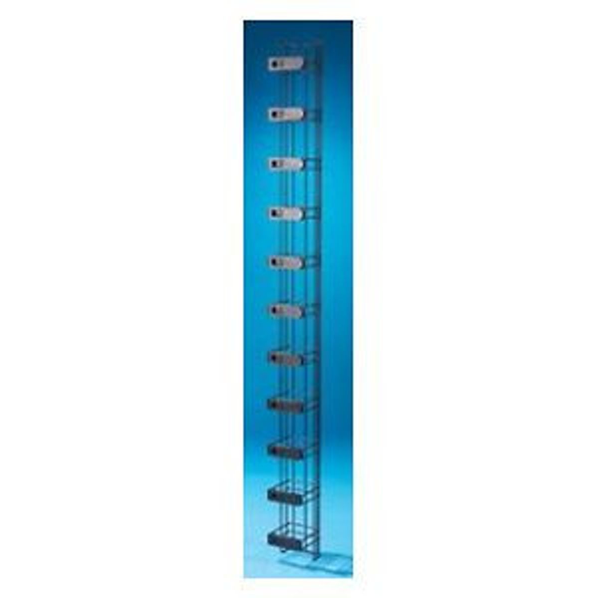 Legrand - Ortronics MM6VML704 | Mighty MO 6 Cable Manager with Latches, Vertical, 4 in. W