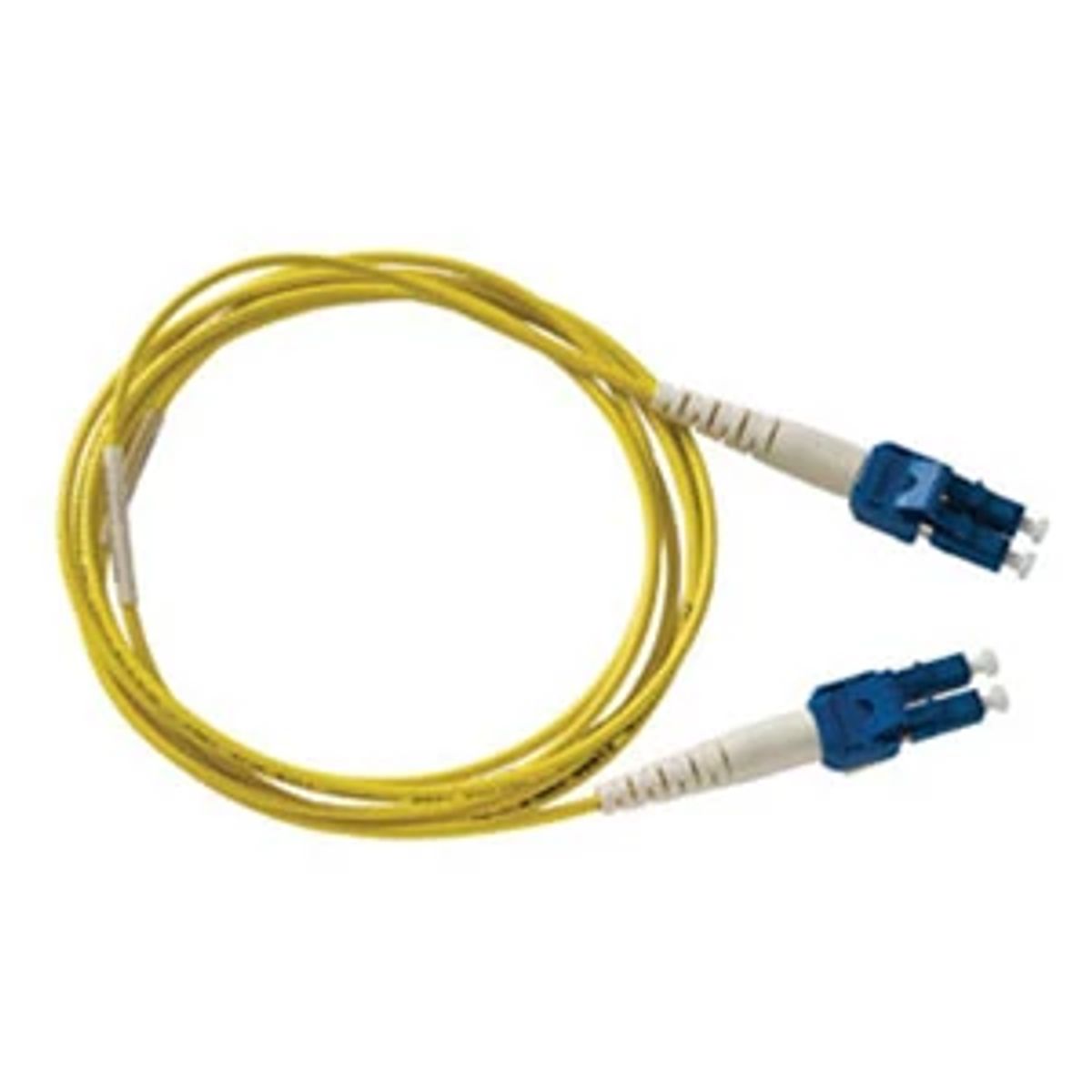 Legrand - Ortronics P1DC6IPUZUZ002M | Spacesaver Series, Patch Cord, Singlemode, LC to LC, Duplex, Plenum, 2 m, Yellow